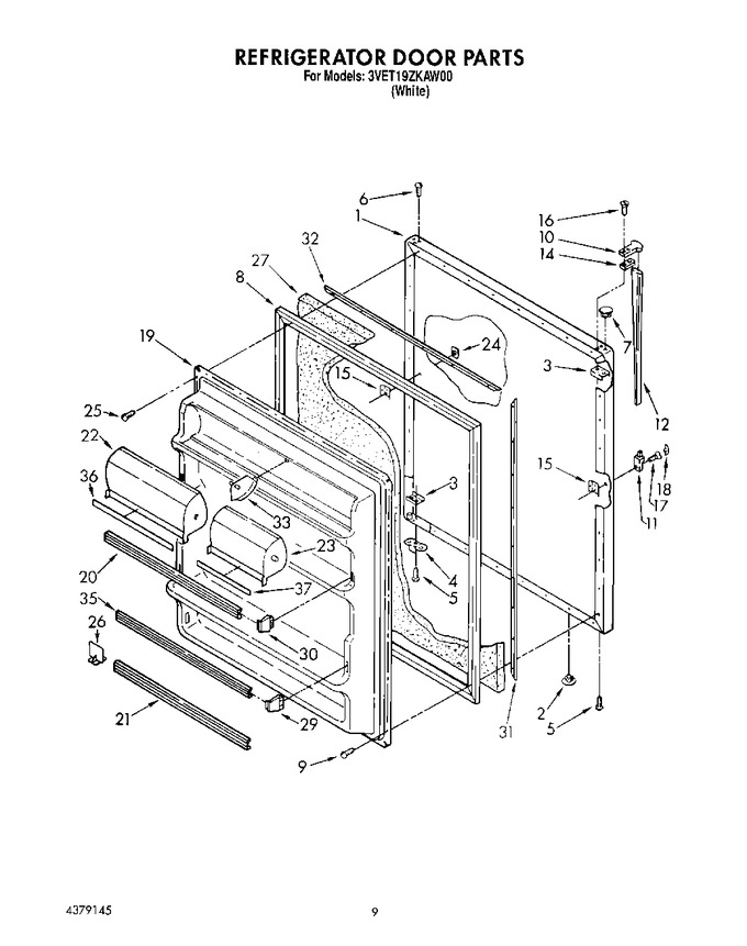 Diagram for 3VET19ZKAW00