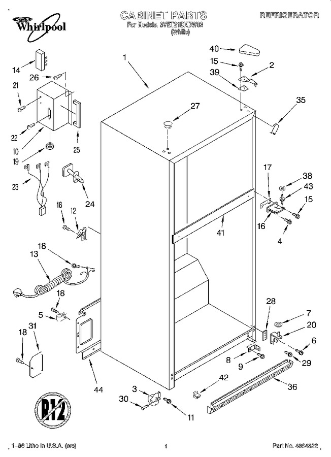 Diagram for 3VET21DKDW03