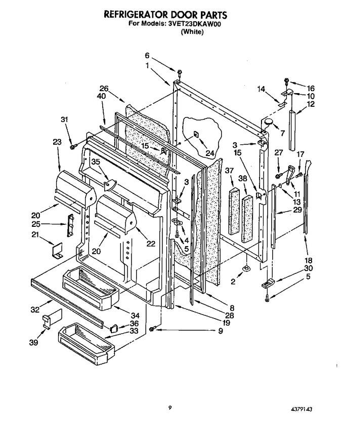 Diagram for 3VET23DKAW00