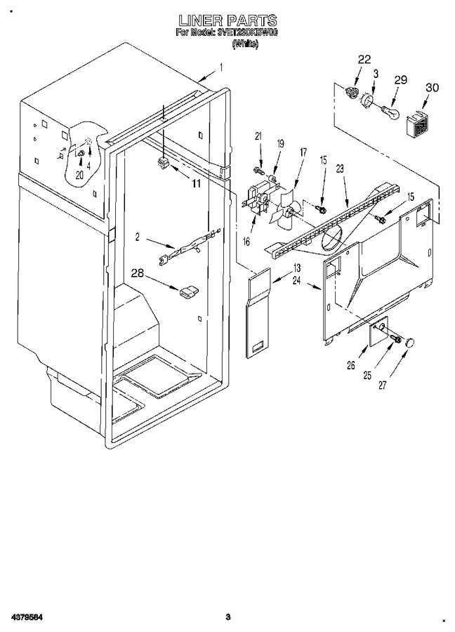 Diagram for 3VET23DKBW00