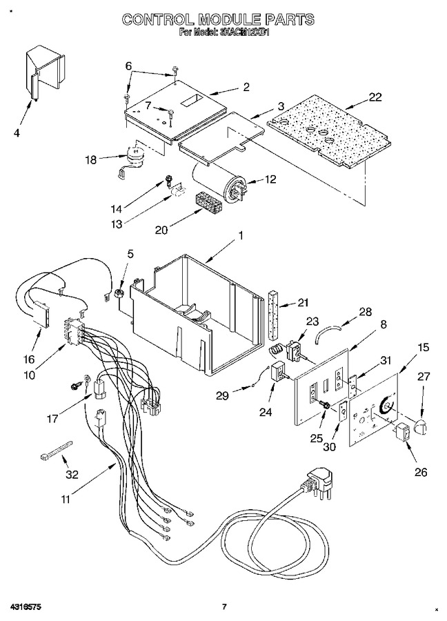 Diagram for 3XACM12XD1