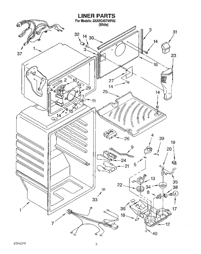 Diagram for 3XARG457WP02