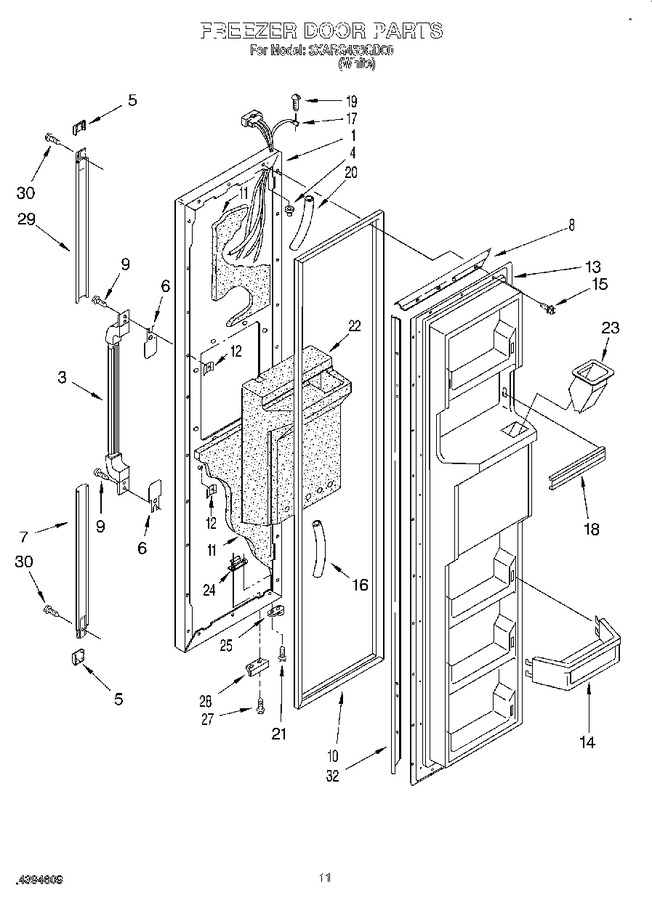 Diagram for 3XARG458GD00