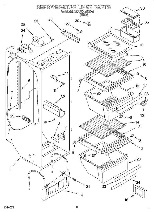Diagram for 3XARG458GD01