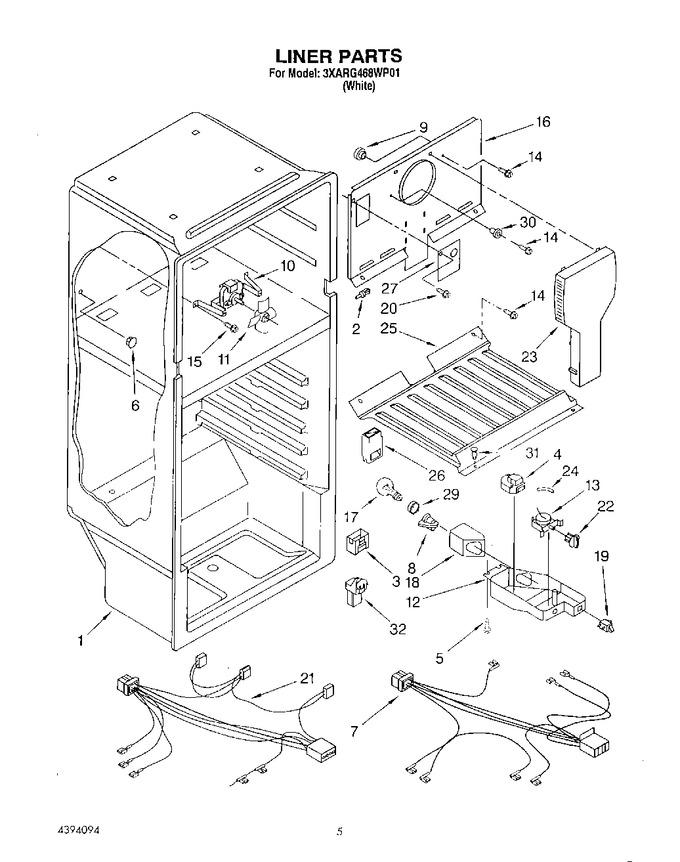 Diagram for 3XARG468WP01