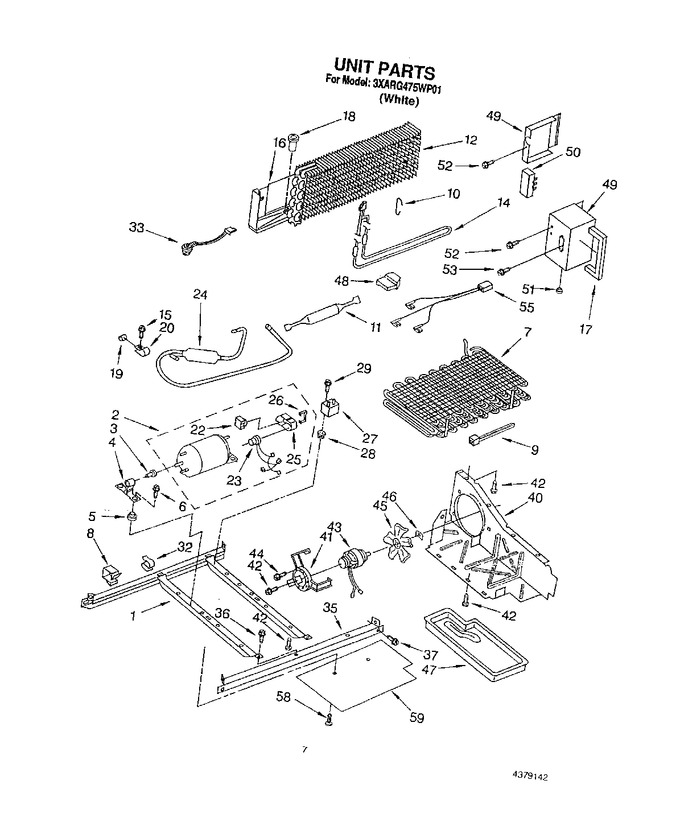 Diagram for 3XARG475WP01