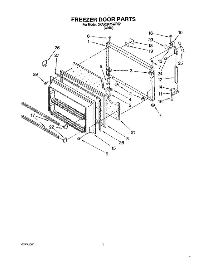 Diagram for 3XARG475WP02