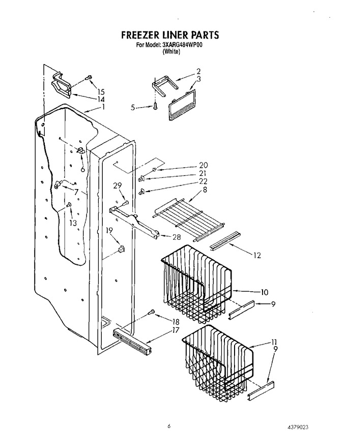 Diagram for 3XARG484WP00