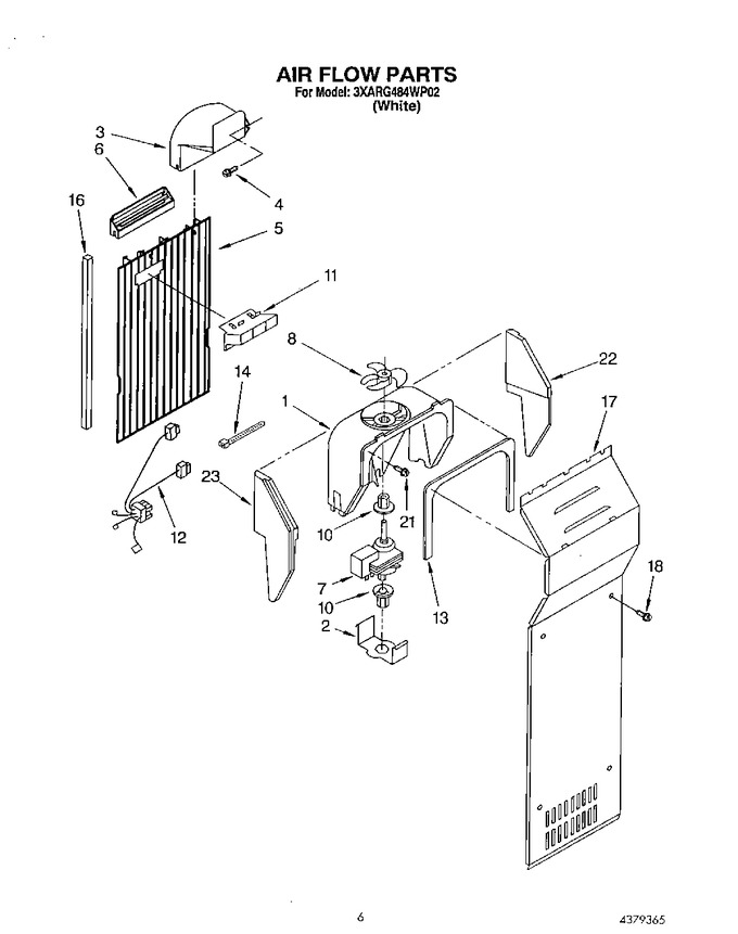 Diagram for 3XARG484WP02