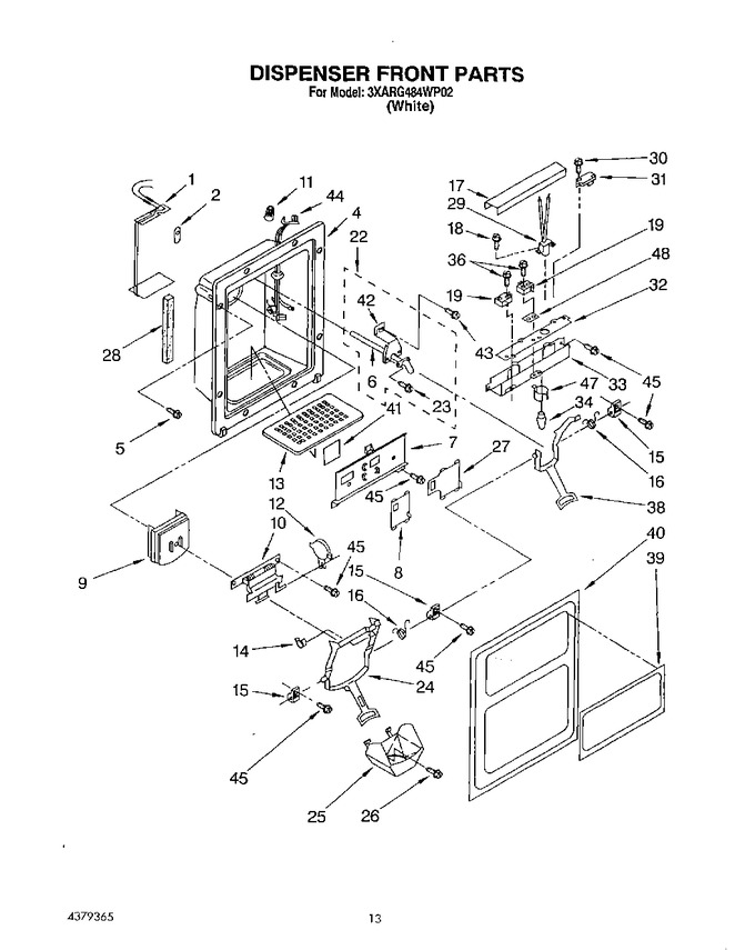 Diagram for 3XARG484WP02