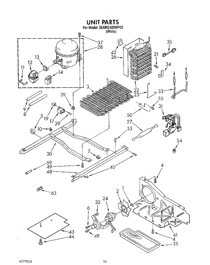 Diagram for 3XARG485WP00