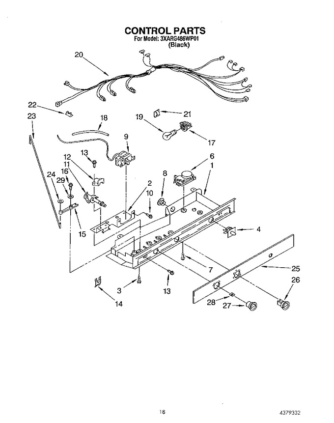 Diagram for 3XARG486WP01