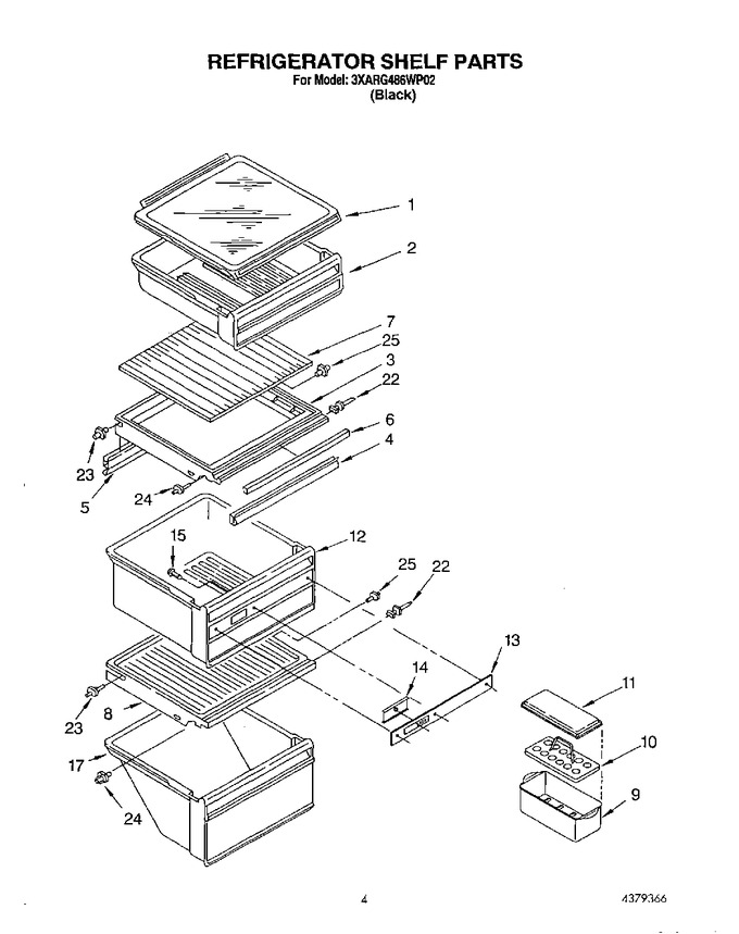 Diagram for 3XARG486WP02