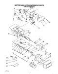 Diagram for 05 - Motor And Ice Container