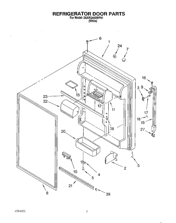 Diagram for 3XARG493WP01