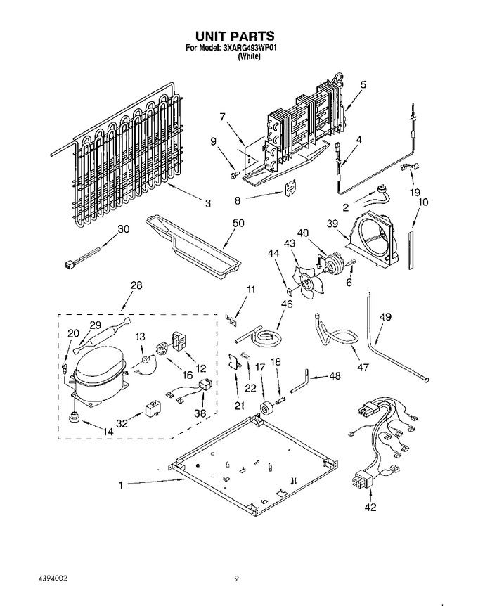 Diagram for 3XARG493WP01