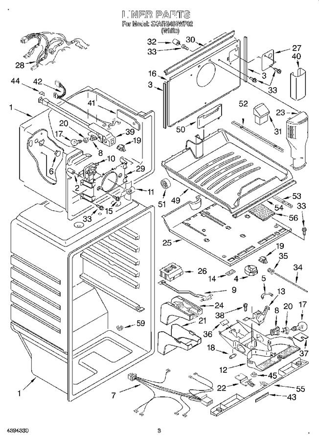 Diagram for 3XARG493WP02