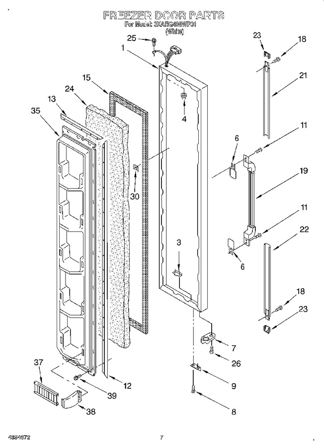 Diagram for 3XARG496WP01