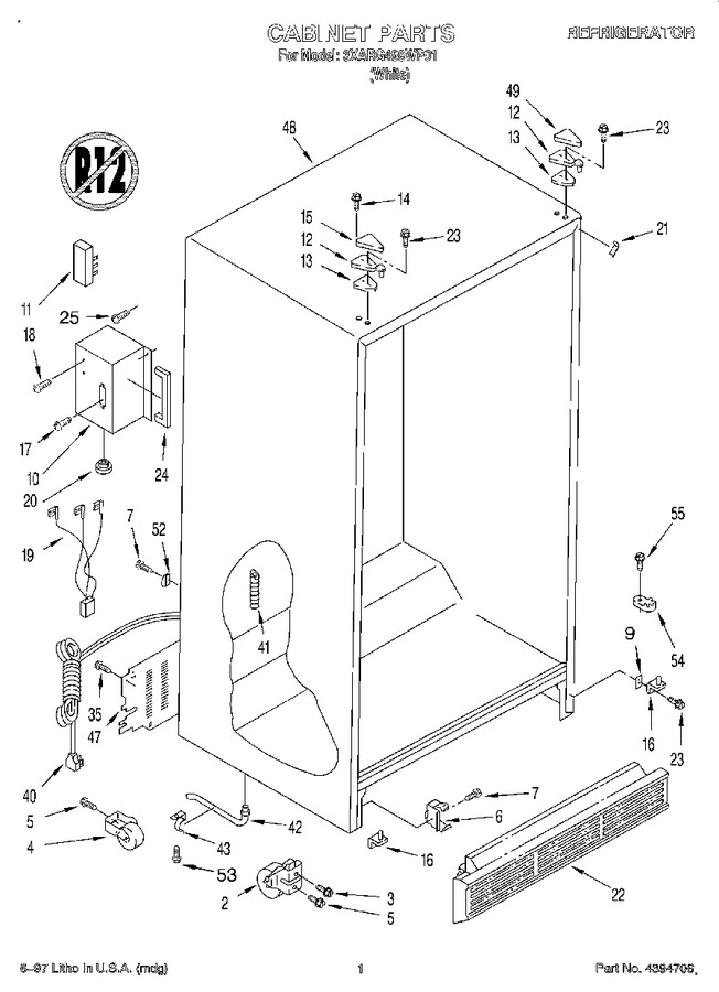 Diagram for 3XARG498WP01