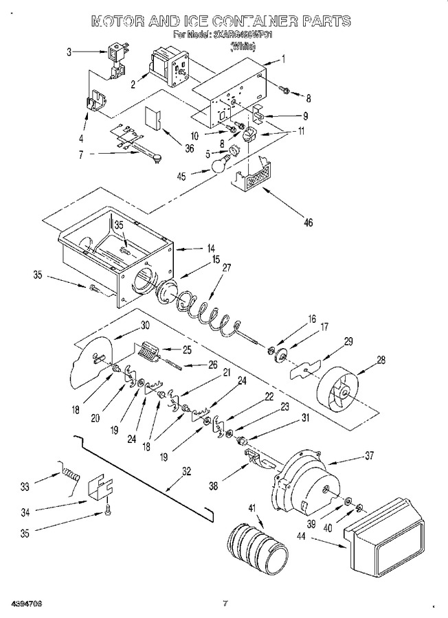 Diagram for 3XARG498WP01