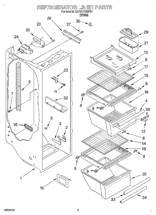 Diagram for 3XART700F01