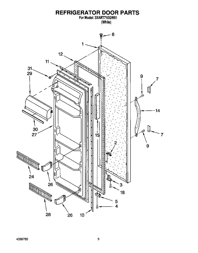 Diagram for 3XART710GW01