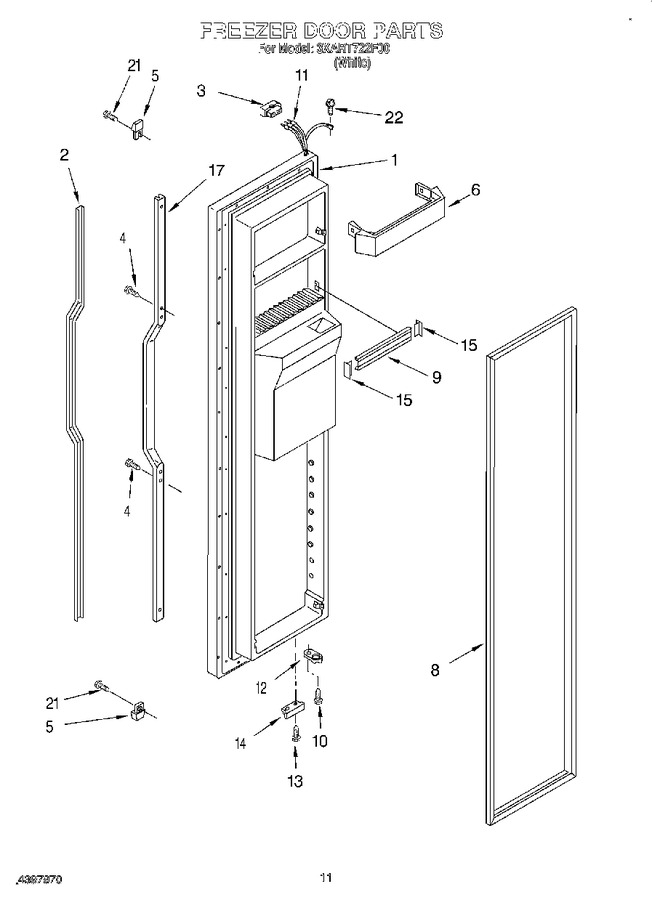 Diagram for 3XART722F00