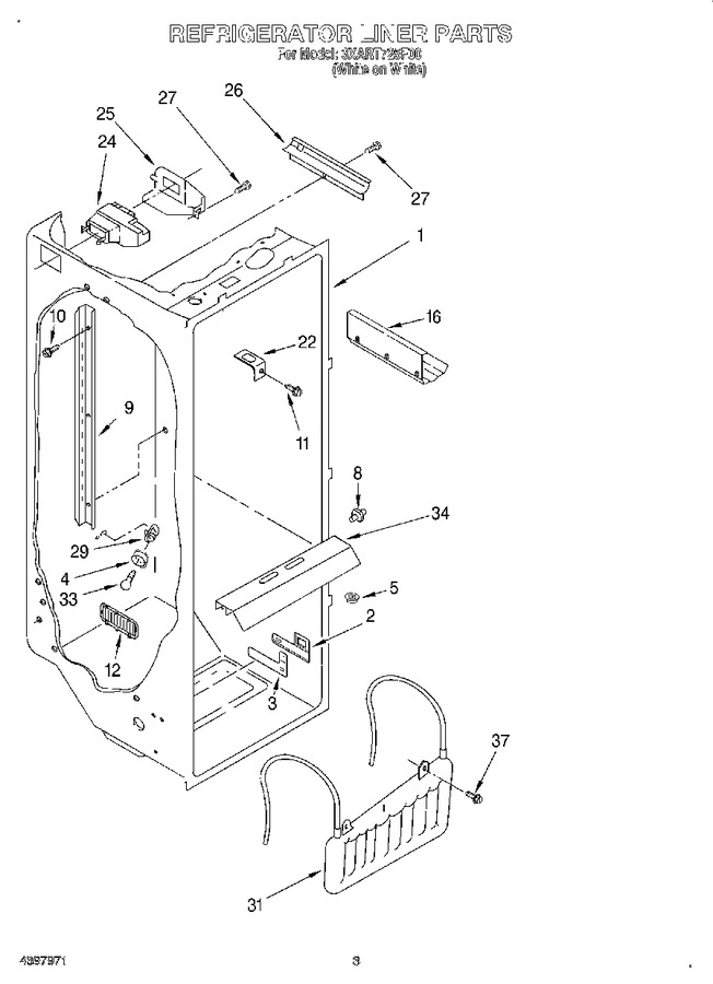 Diagram for 3XART725F00