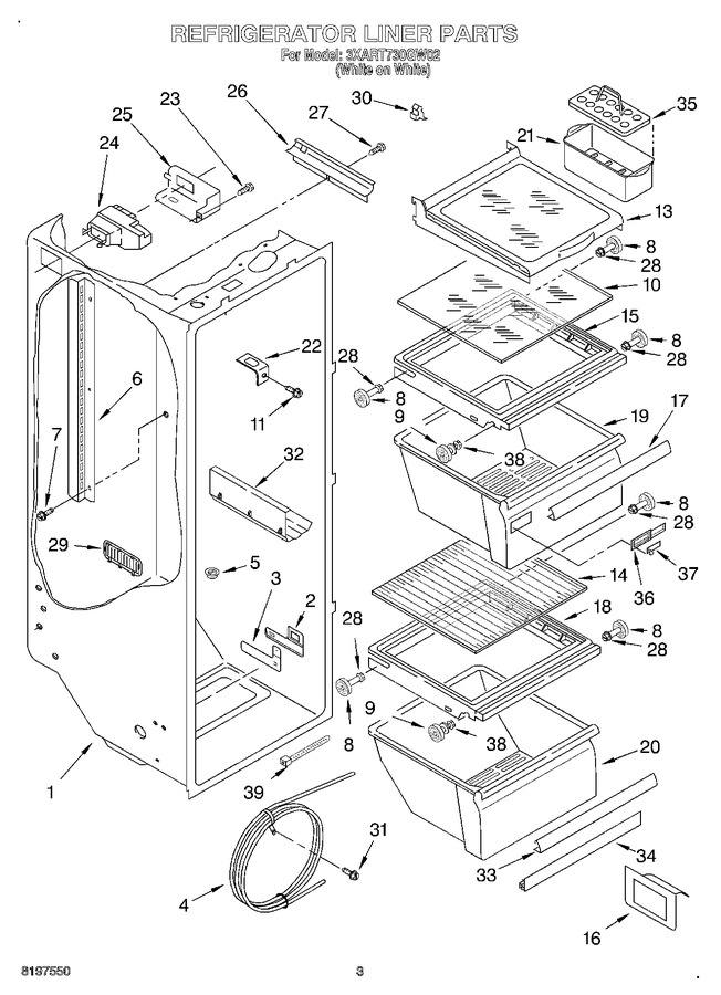 Diagram for 3XART730GW02