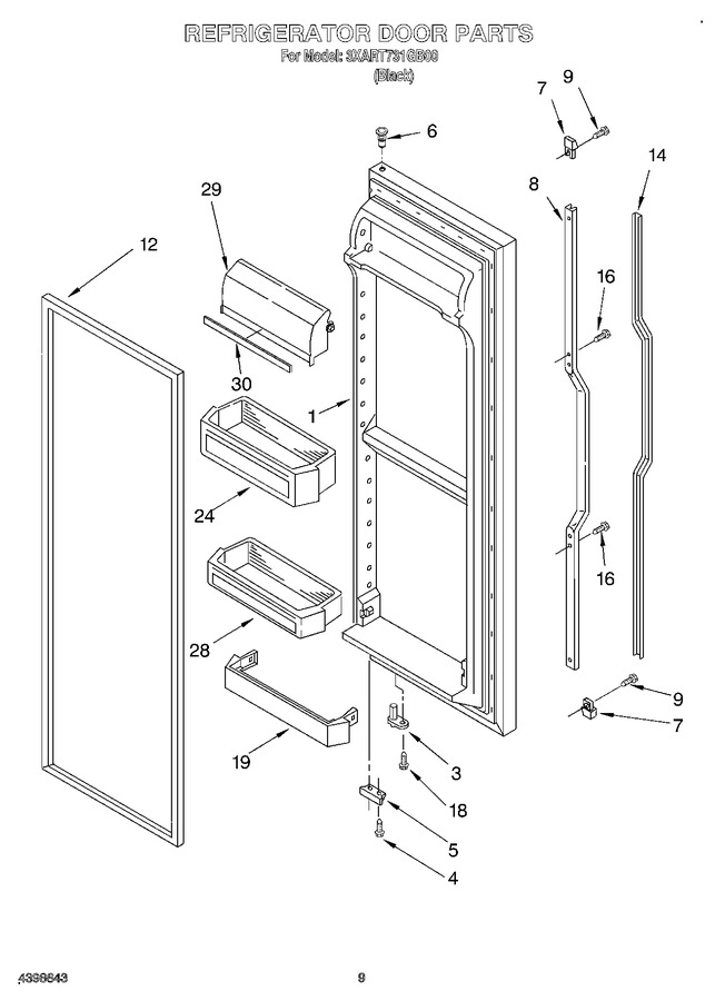 Diagram for 3XART731GB00