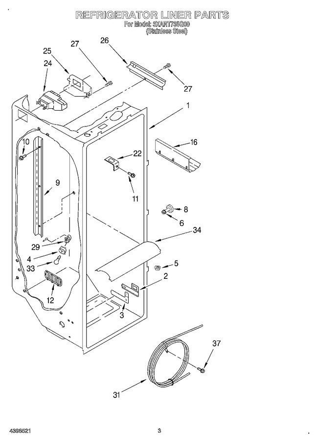 Diagram for 3XART735G00