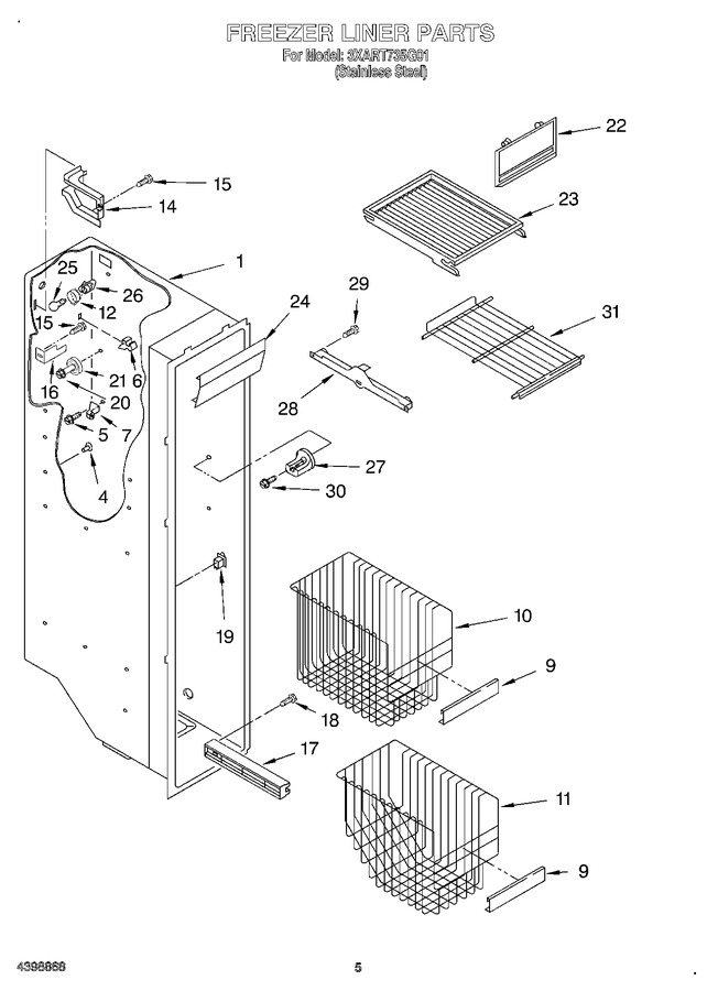 Diagram for 3XART735G01
