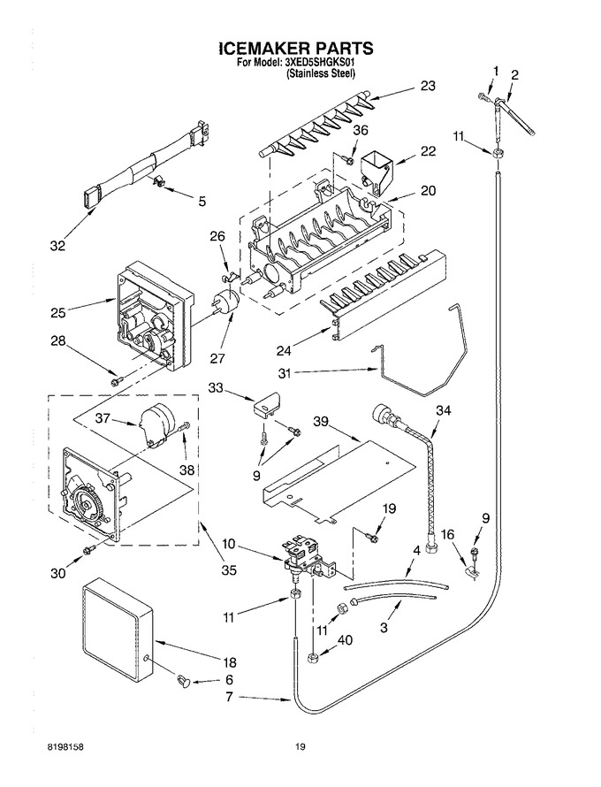Diagram for 3XED5SHGKS01