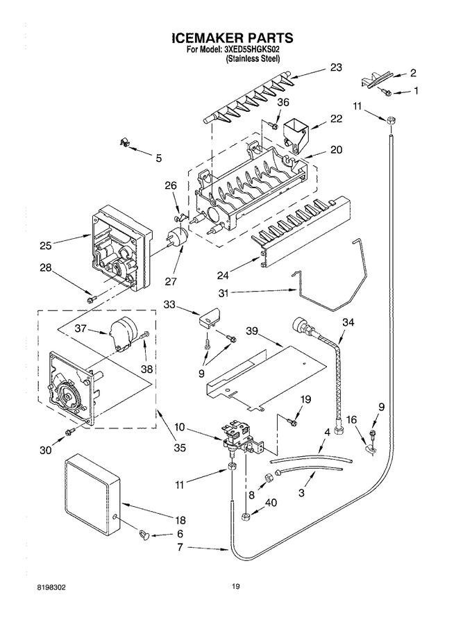 Diagram for 3XED5SHGKS02