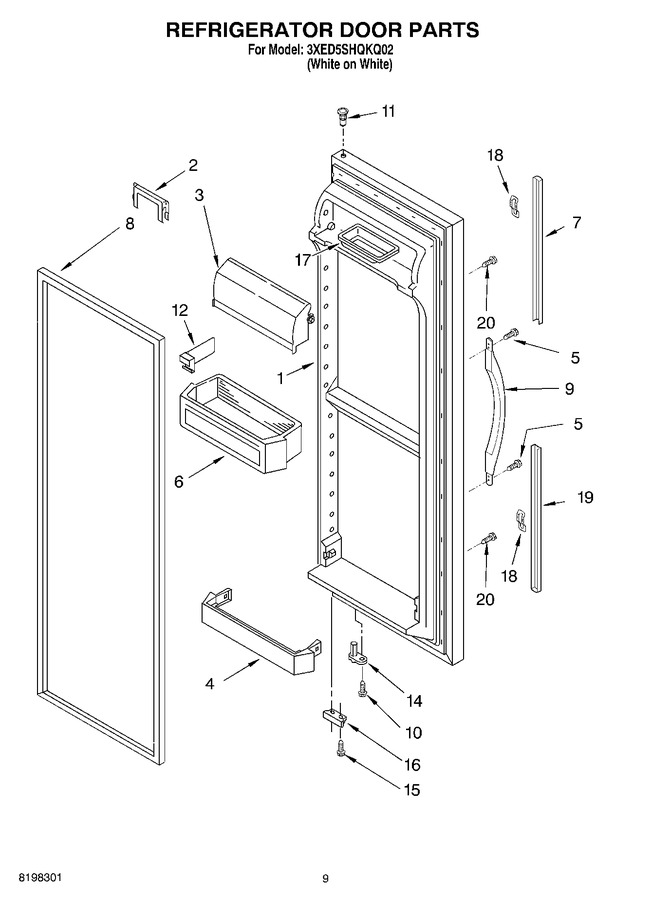 Diagram for 3XED5SHQKQ02