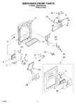 Diagram for 08 - Dispenser Front Parts