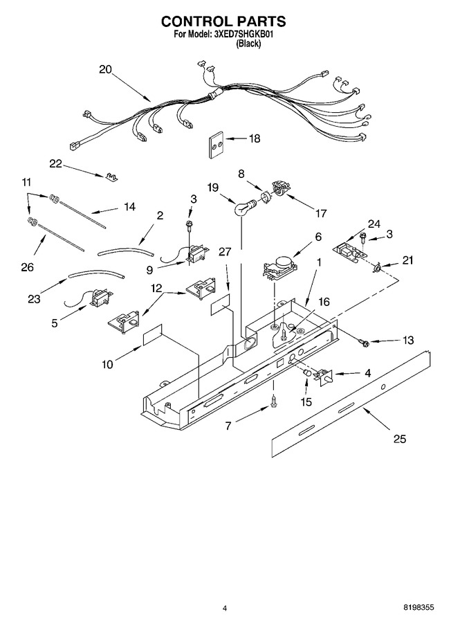Diagram for 3XED7SHGKB01