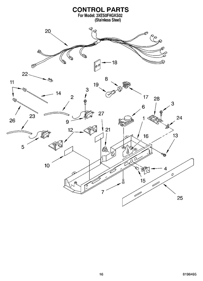 Diagram for 3XES0FHGKS02