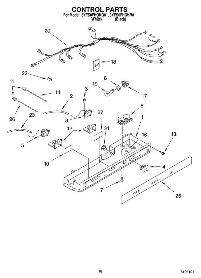 Diagram for 3XES0FHQKB01