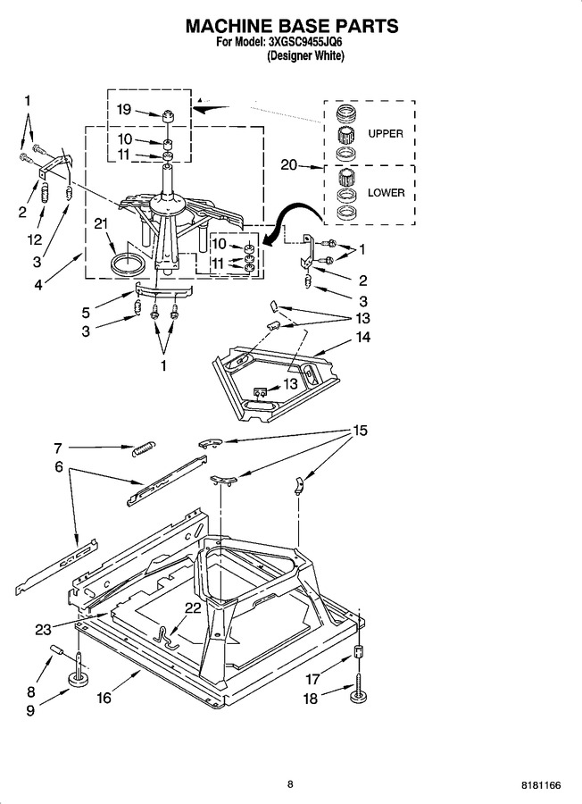 Diagram for 3XGSC9455JQ6