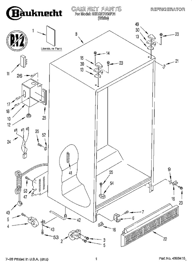 Diagram for 3XKGN7050F01
