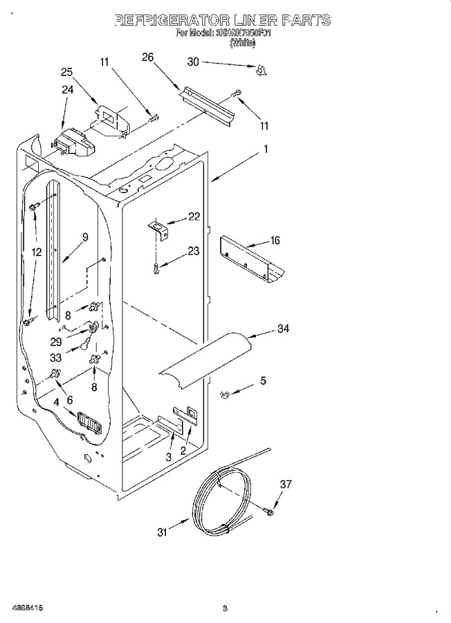 Diagram for 3XKGN7050F01
