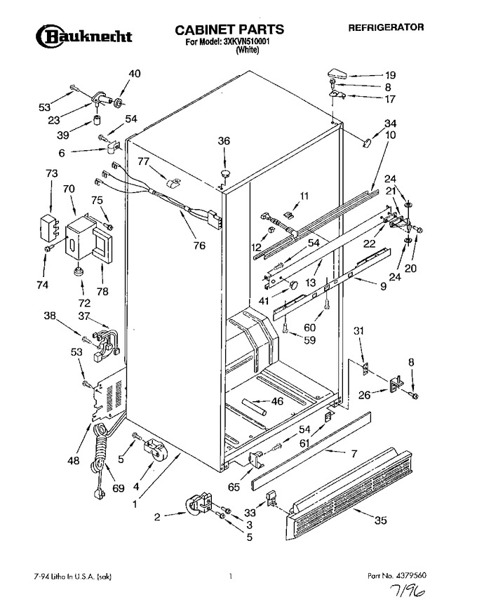 Diagram for 3XKVN510001