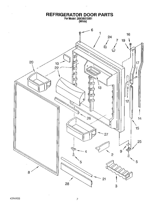 Diagram for 3XKVN515001