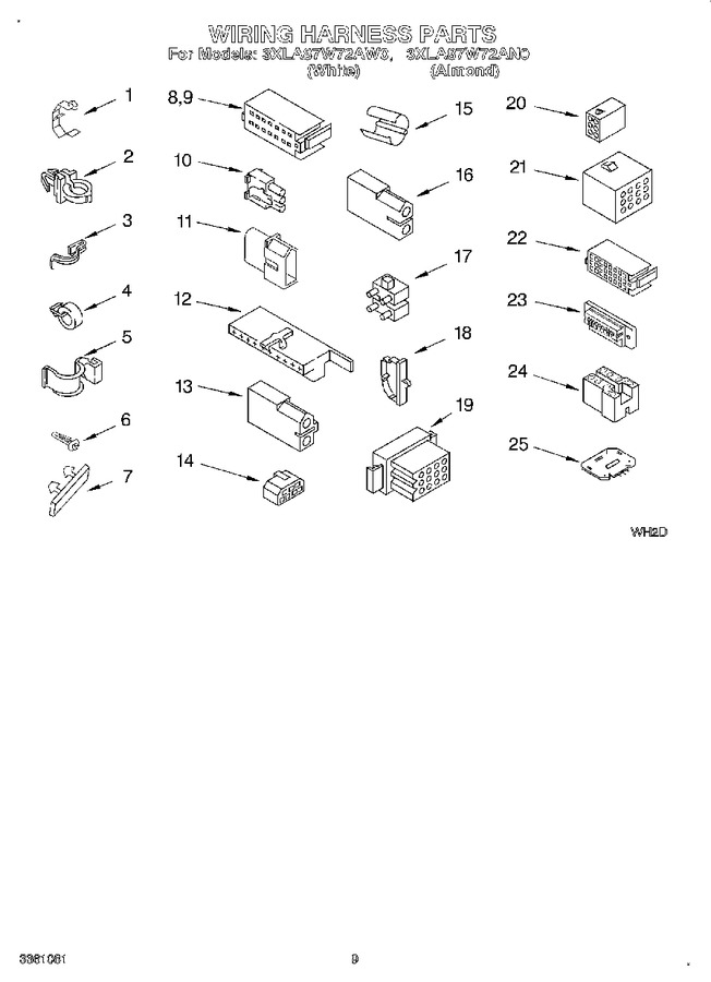 Diagram for 3XLA87W72AN0