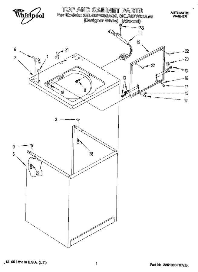 Diagram for 3XLA87W92AQ0