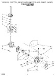 Diagram for 04 - Brake, Clutch, Gearcase, Motor And Pump