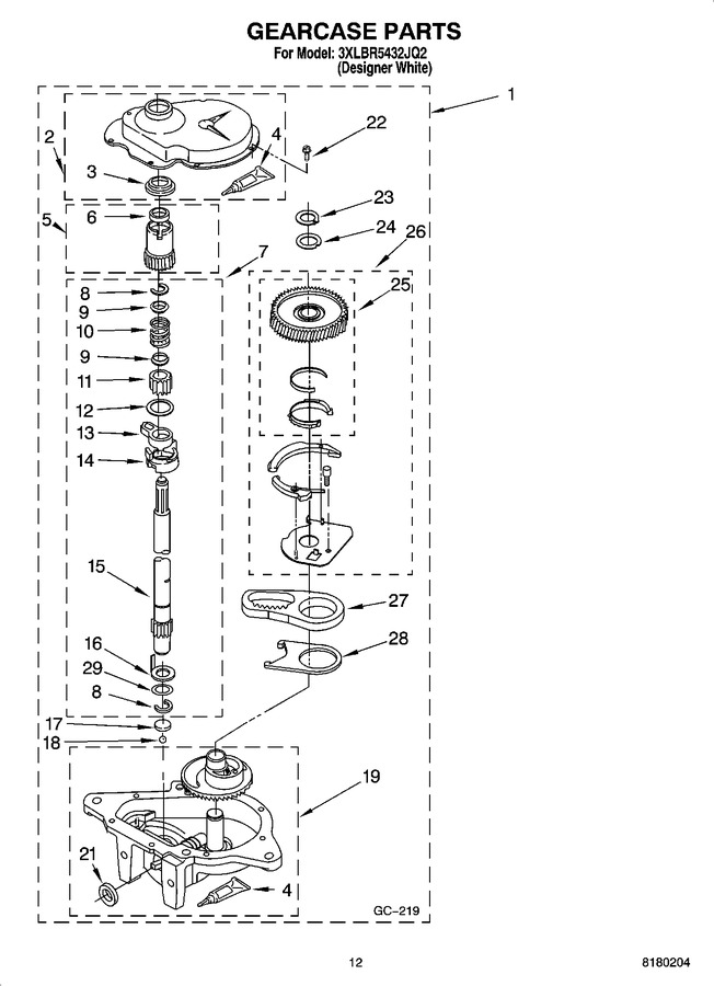 Diagram for 3XLBR5432JQ2