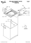 Diagram for 01 - Top And Cabinet Parts