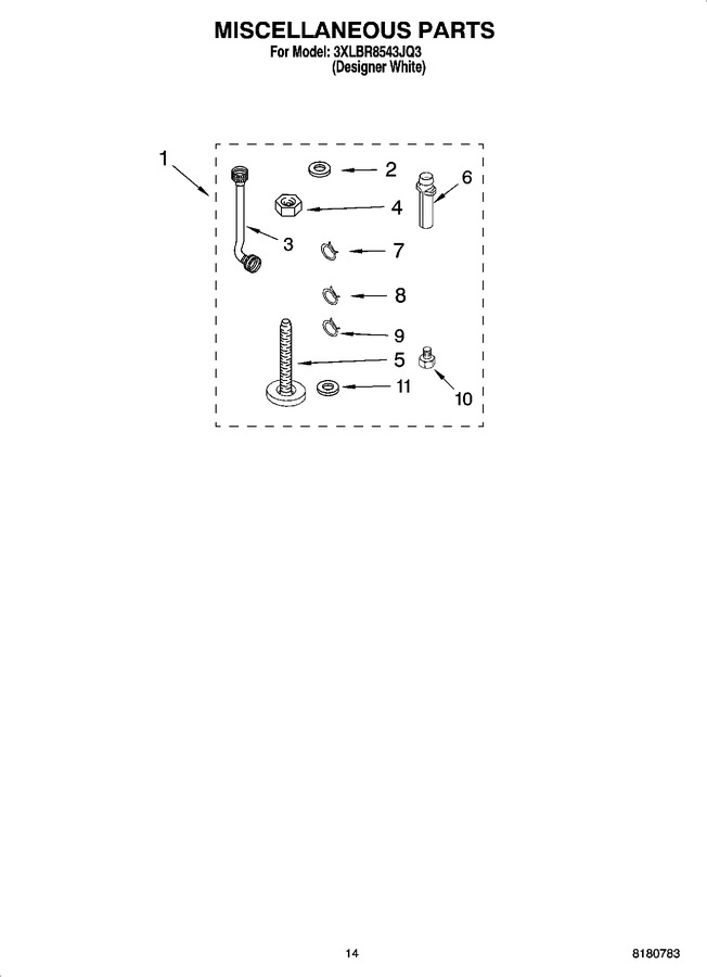 Diagram for 3XLBR8543JQ3